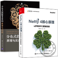  Netty 4核心原理与手写RPC框架实战+分布式微服务架构 原理与实战 2册书籍 pdf下载