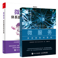 包邮   微服务 灵活的软件架构+微服务体系建设和实践 微服务框架平台开发书籍pdf下载
